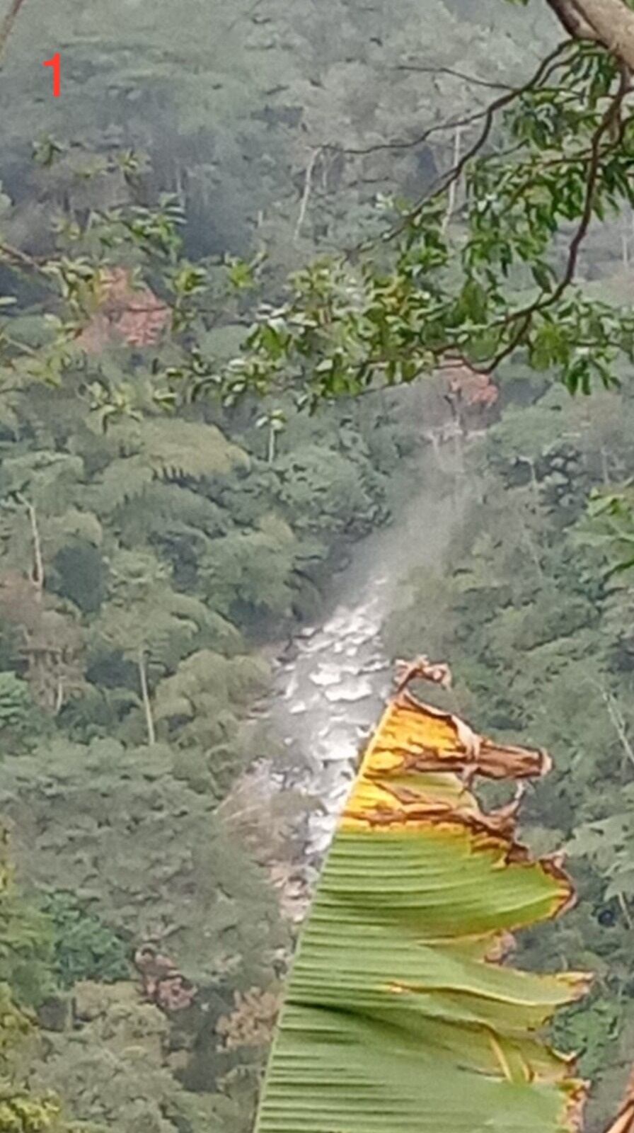 Alerta por el represamiento del río Recio en el norte del Tolima.