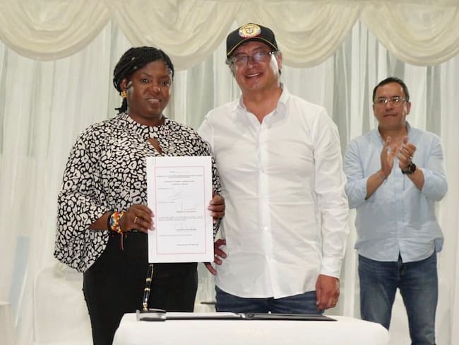 Presidente Petro sancionó la ley que crea el Ministerio de la Igualdad. Foto. Presidencia.