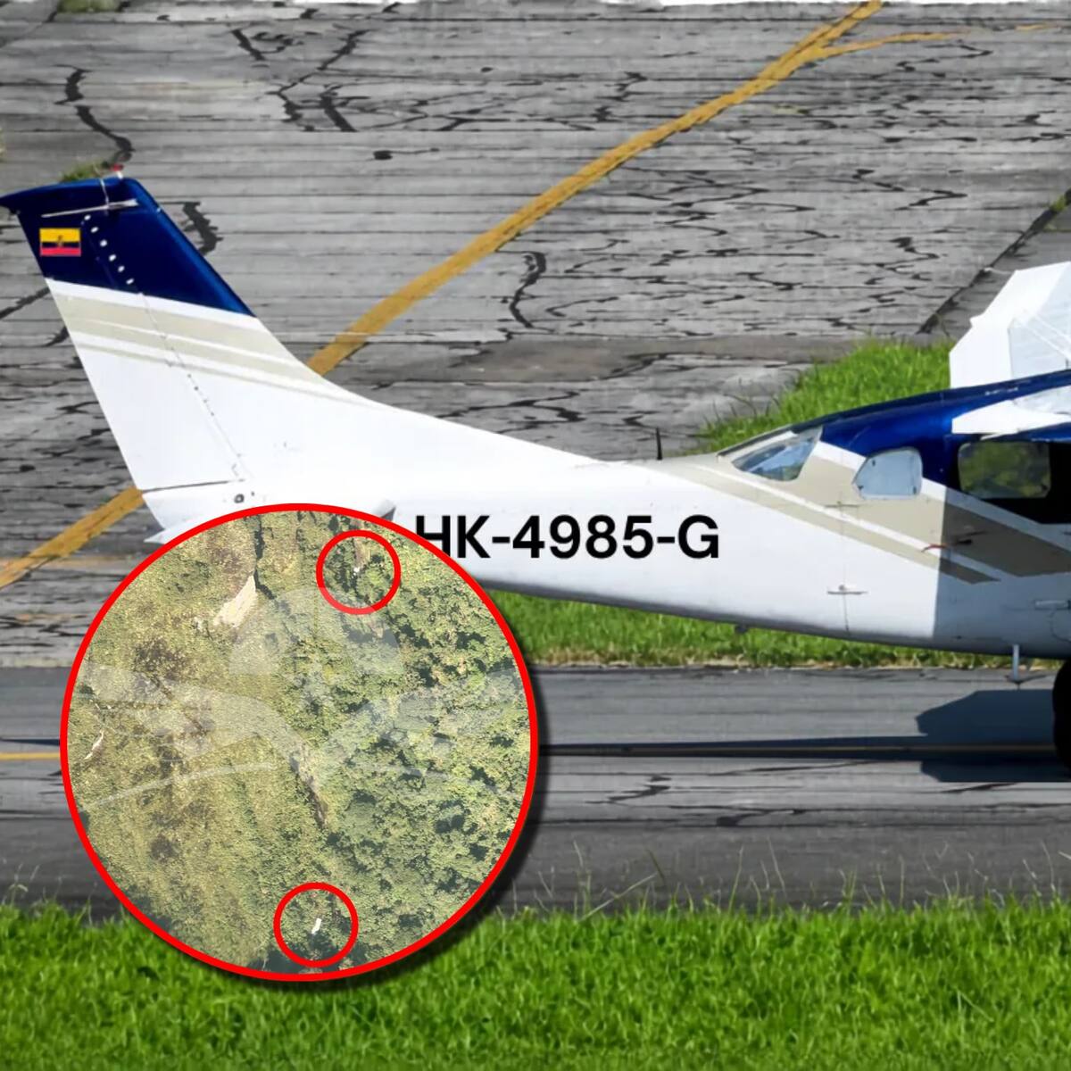 FAC reveló detalles de búsqueda de avioneta accidentada en Chocó: encontraron restos de la aeronave