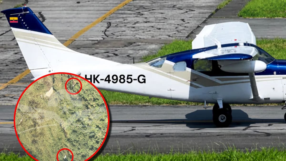 FAC reveló detalles de búsqueda de avioneta accidentada en Chocó: encontraron restos de la aeronave