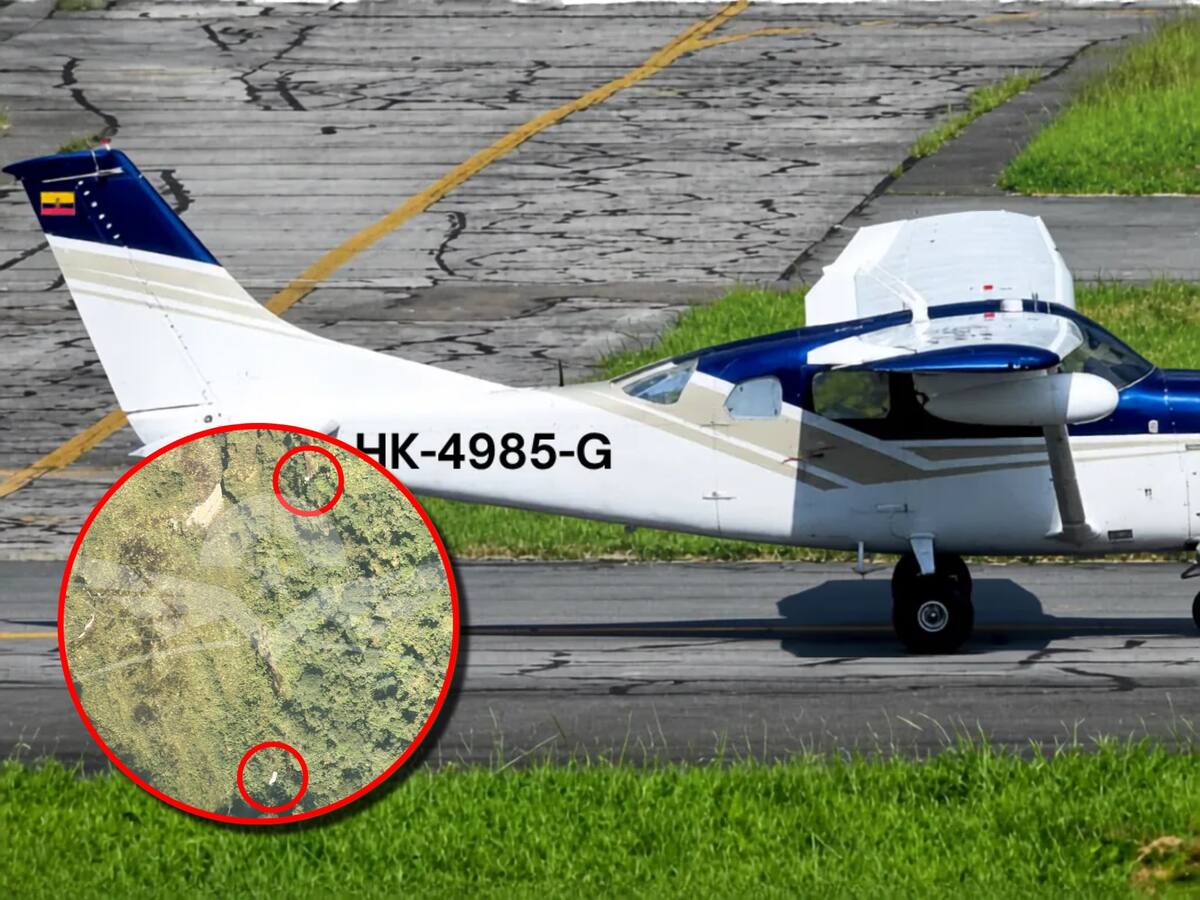 FAC reveló detalles de búsqueda de avioneta accidentada en Chocó: encontraron restos de la aeronave
