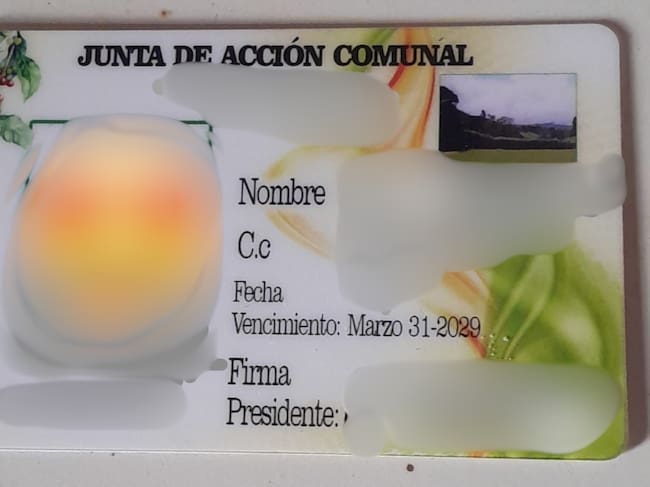 Este sería el carné obligatorio exigido por las disidencias del frente 36 de Campamento y Angostura