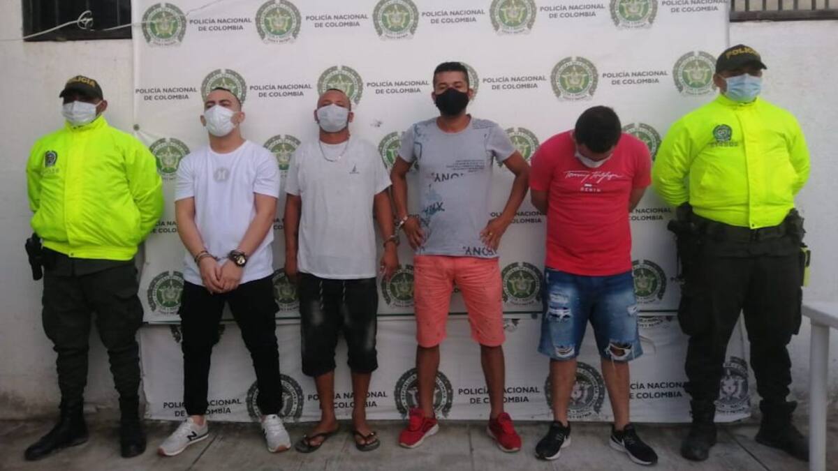 Policía desarticula a ‘Los Laikers’, dedicados al fleteo en Santa Marta