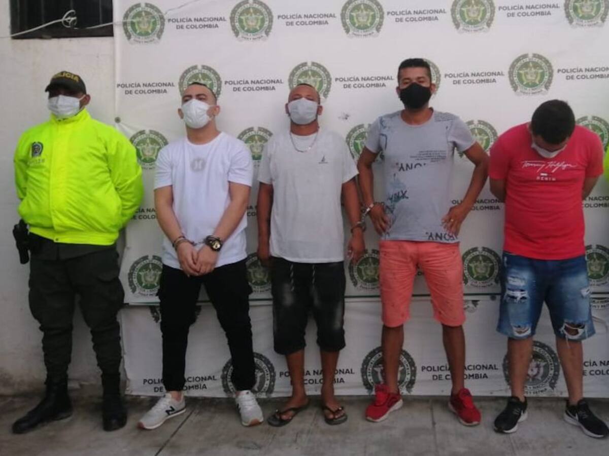 Policía desarticula a ‘Los Laikers’, dedicados al fleteo en Santa Marta