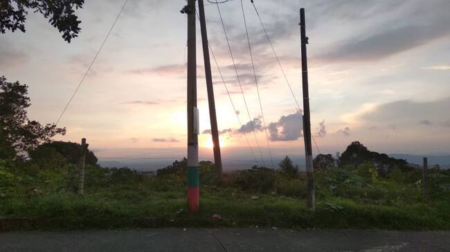 Atardecer en Armenia