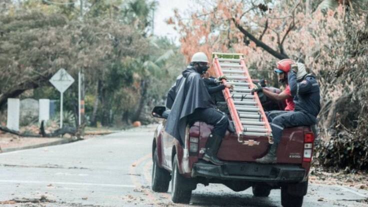 Bomberos San Andrés: "Hace 30 años no vivíamos un impacto tan fuerte"