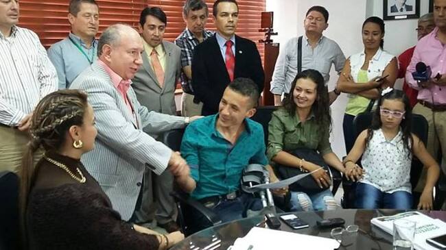 La beca que le entregó la universidad del Quindío es del 100%