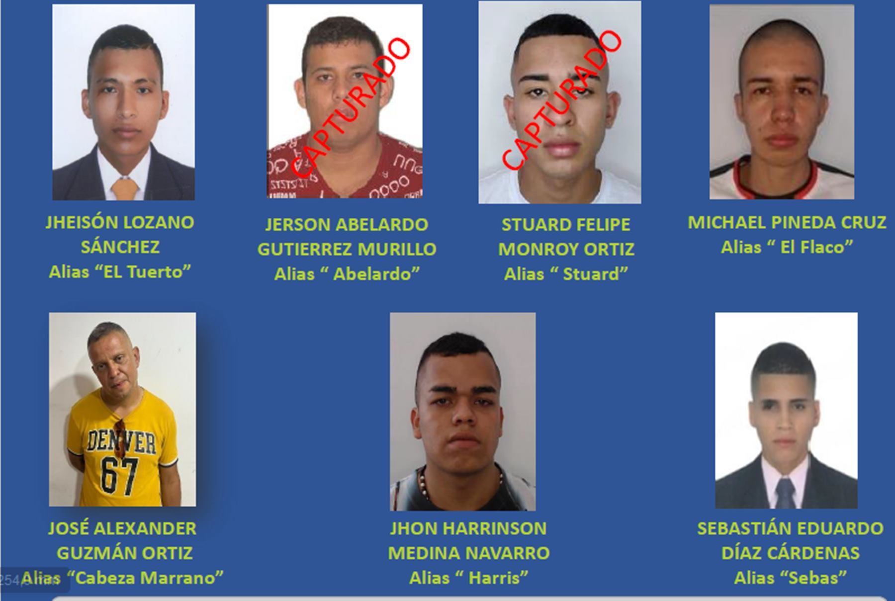 Cartel más buscados de Ibagué
