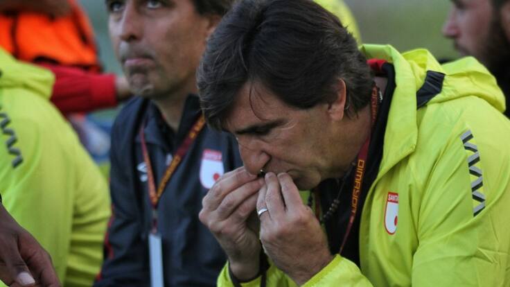 Gustavo Costas destaca la evolución del cuadro bogotano