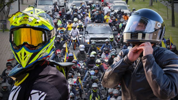 Bloqueos en Bogotá: motociclistas se enfrentan al Distrito por decreto de restricción de movilidad