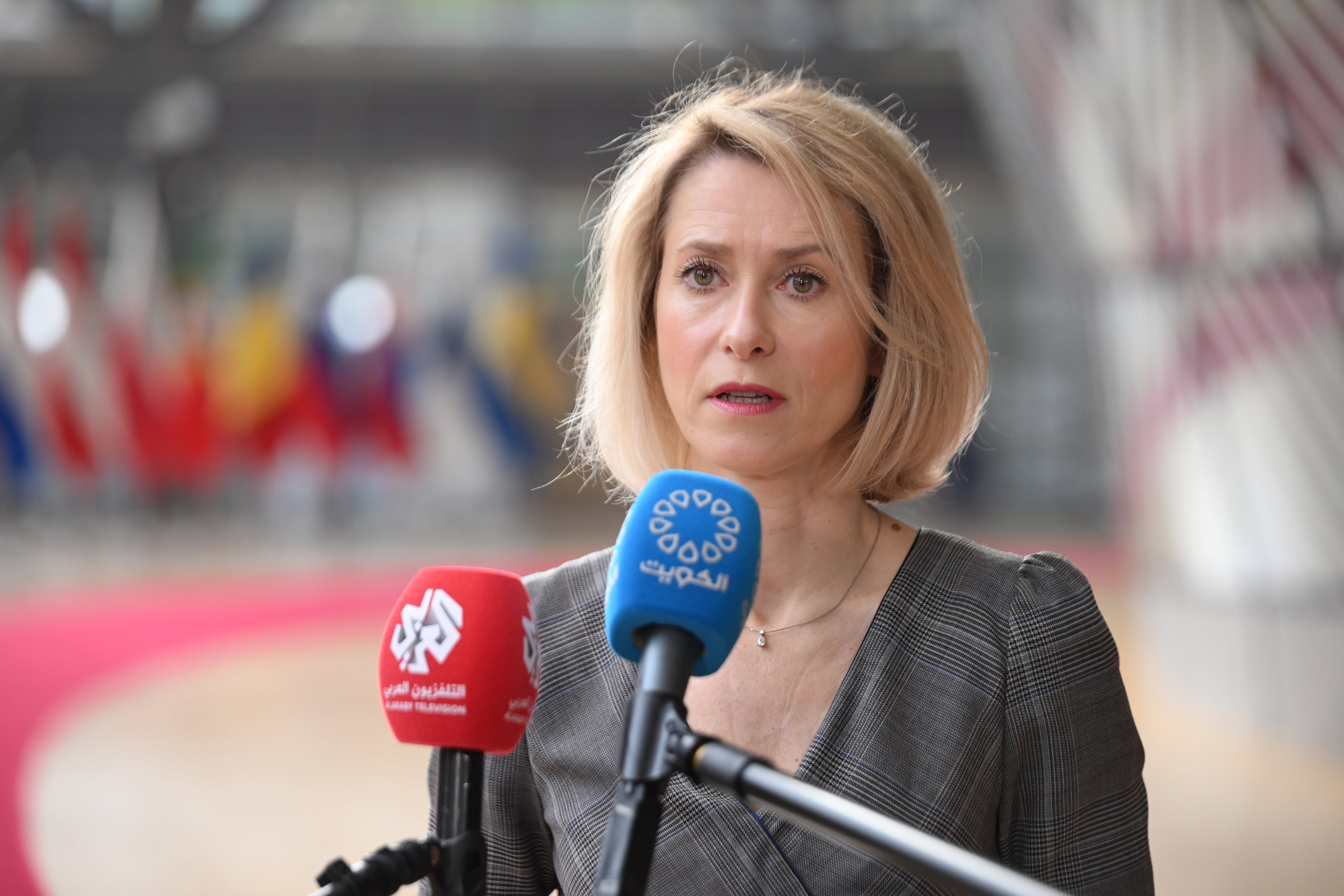 Kaja Kallas, alta representante para la Política Exterior de la Unión Europea (Cortesía: Dursun Aydemir/Anadolu via Getty Images)