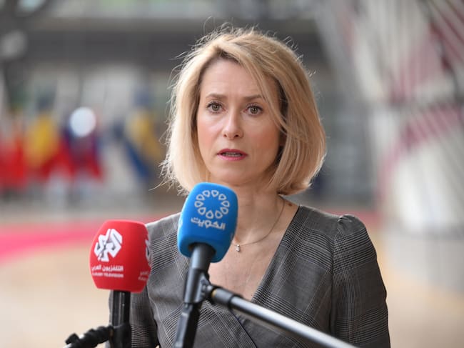 Kaja Kallas, alta representante para la Política Exterior de la Unión Europea (Cortesía: Dursun Aydemir/Anadolu via Getty Images)