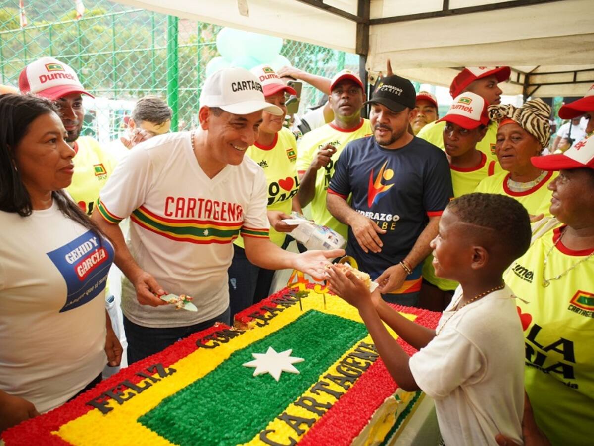 La María estrenó cancha en el cumpleaños de Cartagena