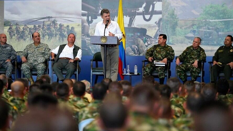 El presidente Juan Manuel Santos. Foto: Colprensa