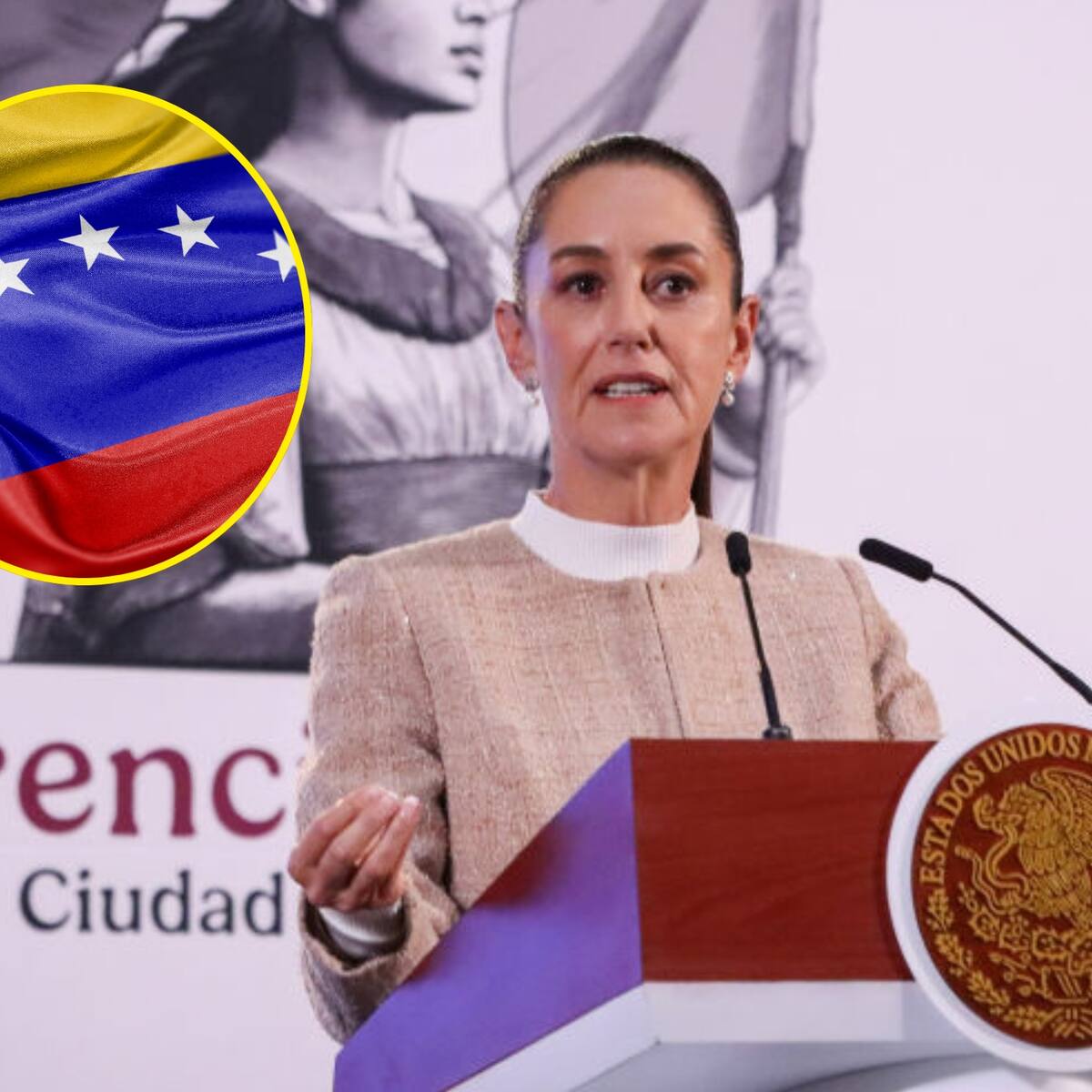 Sheinbaum se mantendrá “imparcial” sobre Venezuela