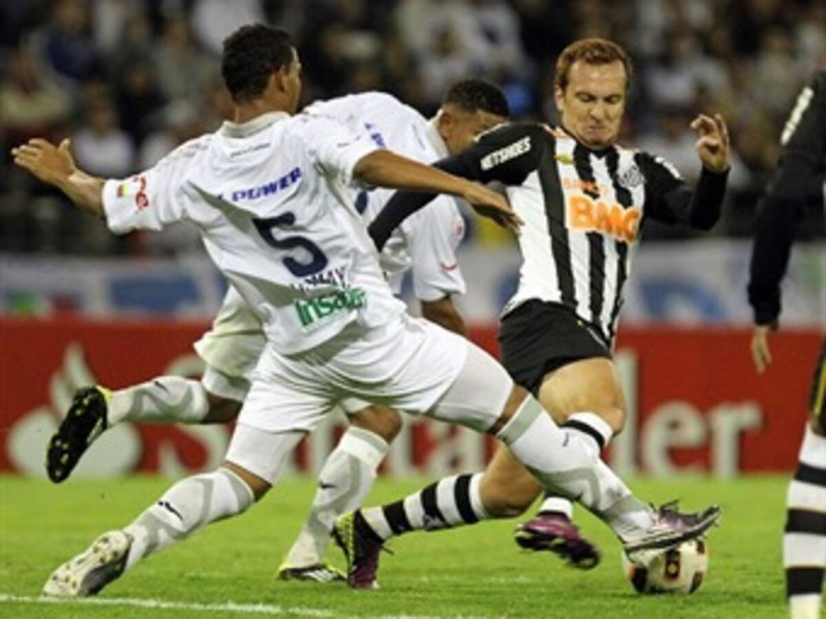 Santos de Brasil sorprendió al Once Caldas y lo venció 1-0