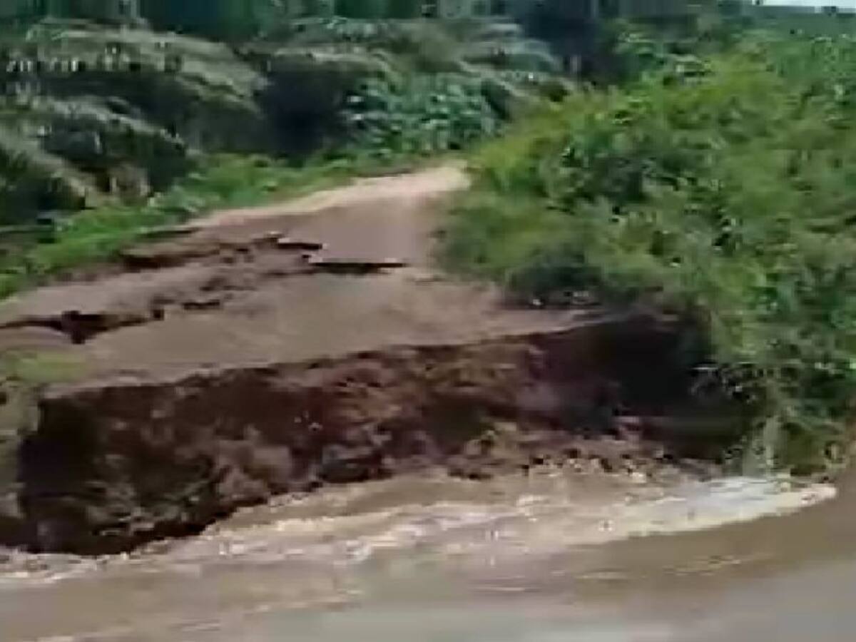 Corregimiento de La Humareda, incomunicado por rotura de jarillón