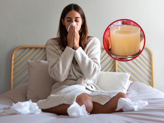 Persona con un resfriado // juego de manzana // Getty Images