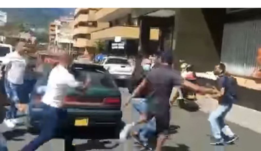 Tensión en el centro de Ibagué