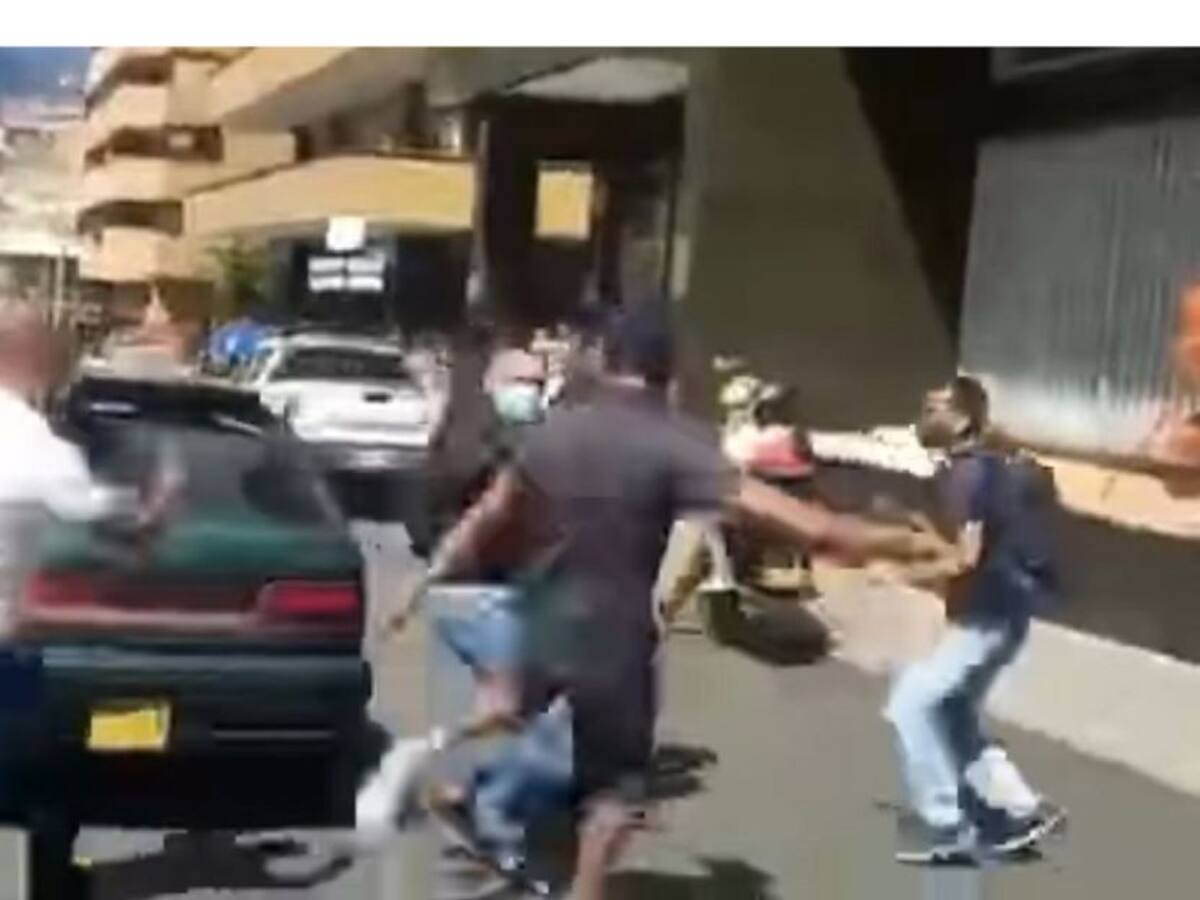 Cobro de ‘gota a gota’ generó riña en pleno centro de Ibagué