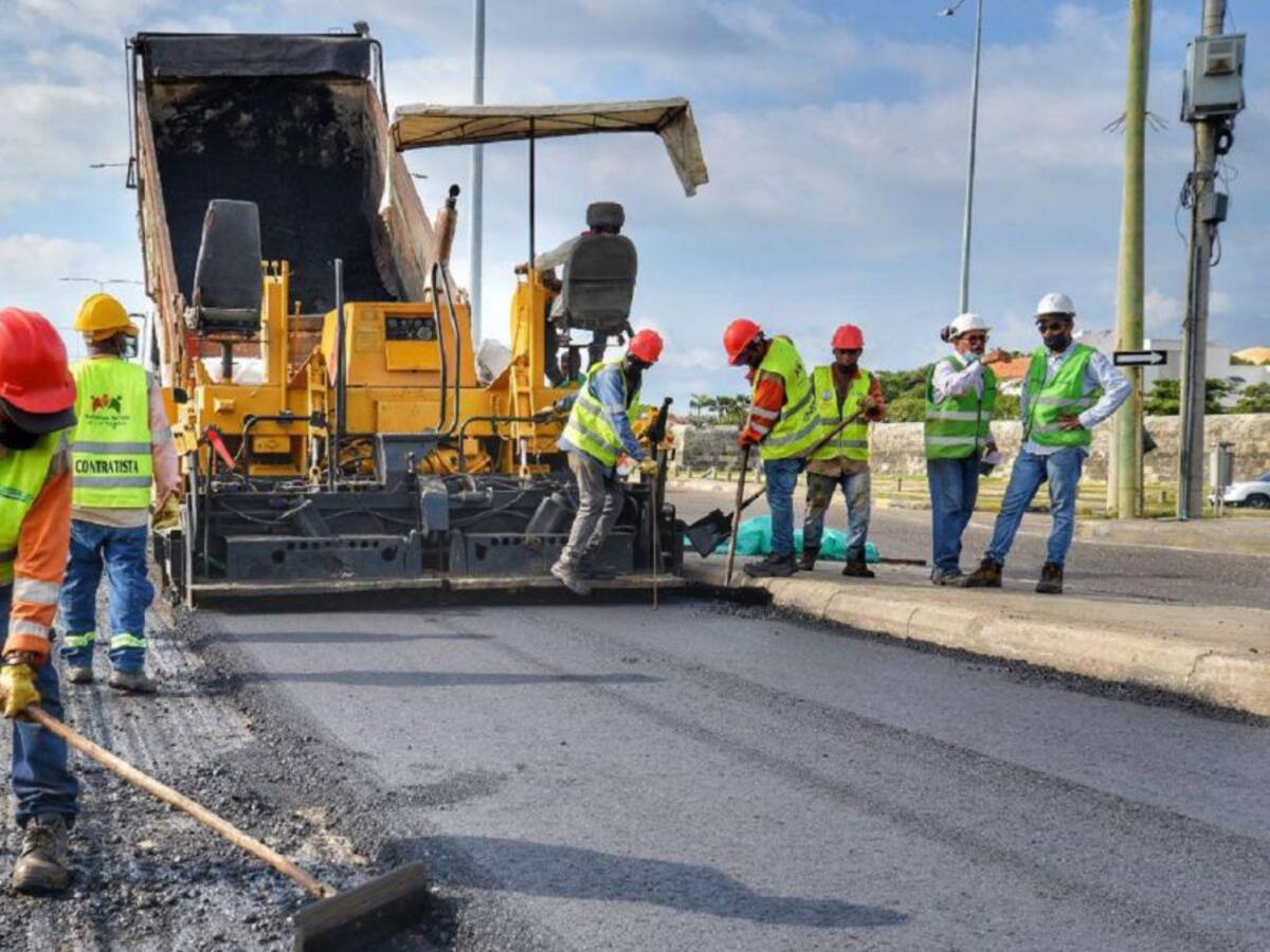 Rehabilitación de Avenida Santander presenta avance de solo 18%