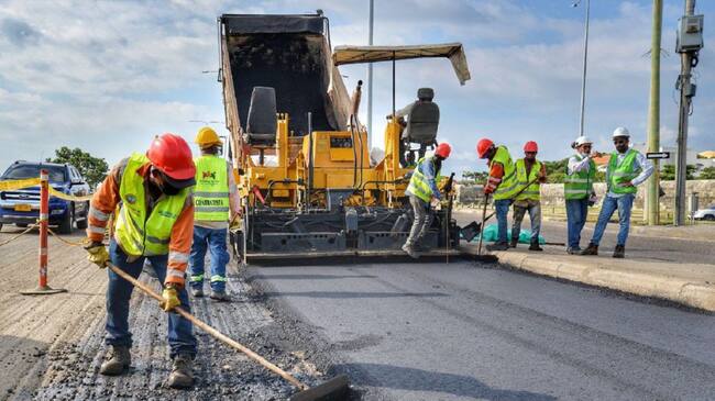 La Secretaría de Infraestructura informó que el contraflujo del Nuevo Bosque tiene avance de 23% y el sector de Ronda Real del 68%