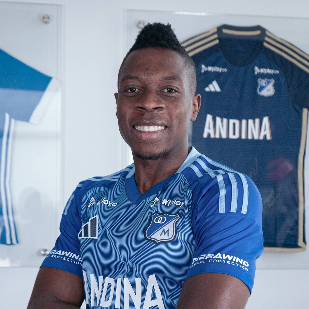 Helibelton Palacios recibió su primera convocatoria en Millonarios