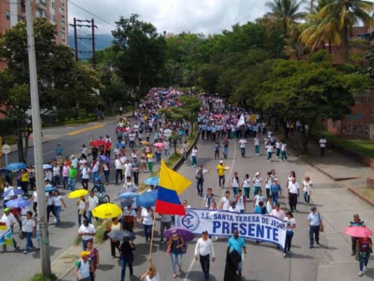 En Ibagué se unen a las protestas de este martes