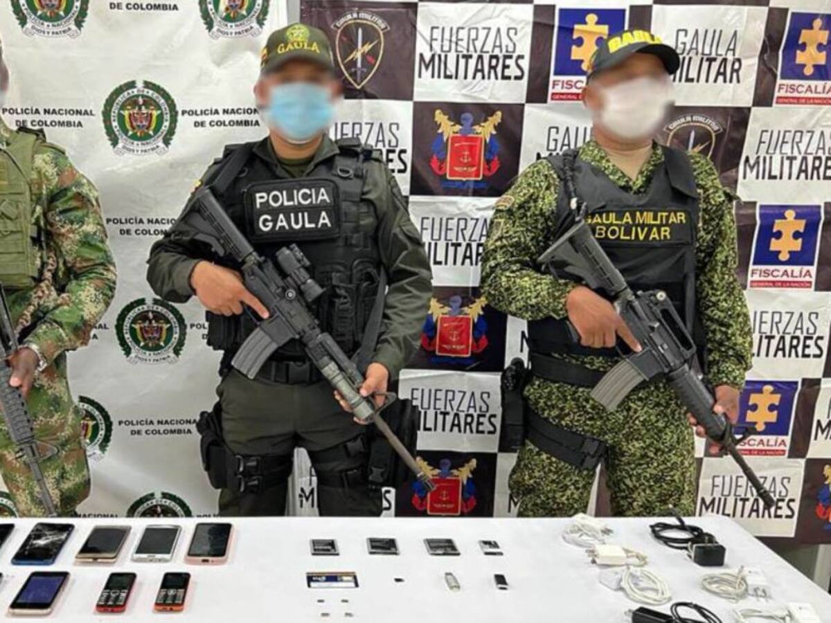 121 celulares, armas blancas y drogas, encontrados en la cárcel de Ternera