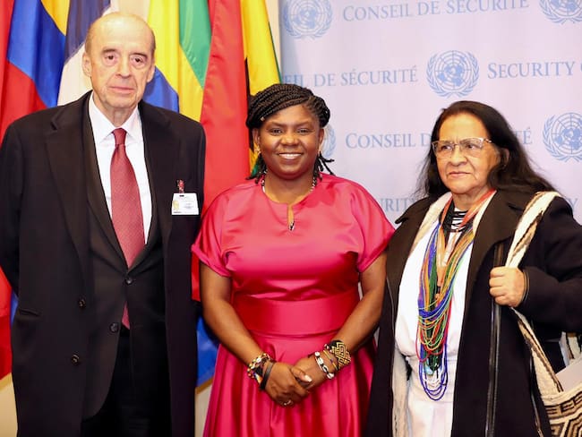Cortesía: Vicepresidencia de Colombia / Álvaro Leyva, Francia Marquéz y Leonor Zalabata.