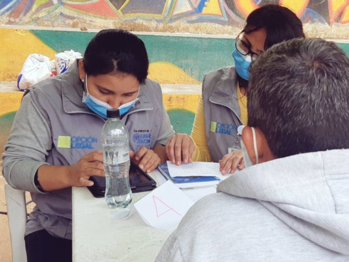 Agencia Internacional llegó para apoyar registro de migrantes