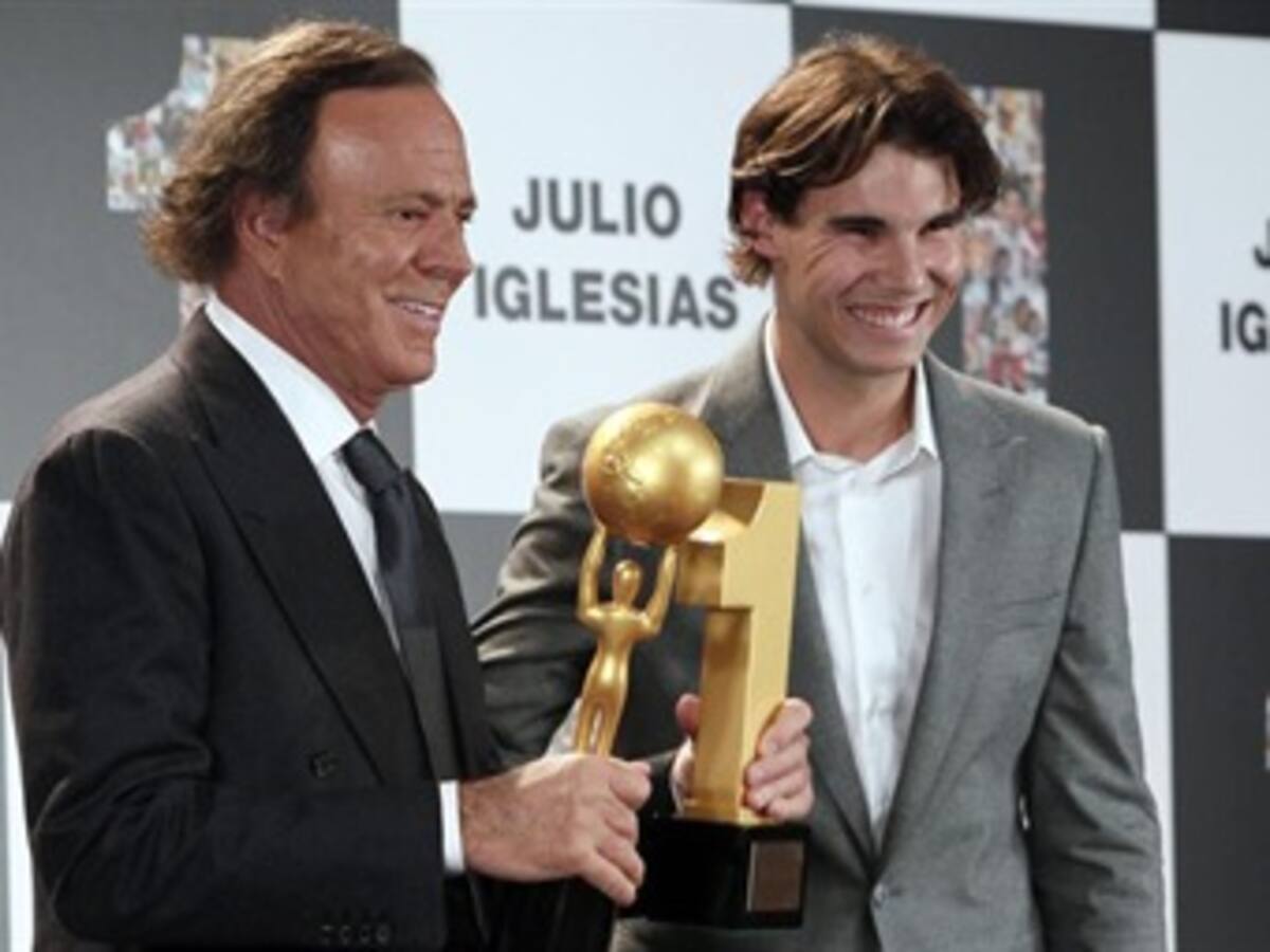Julio Iglesias vive junto a Rafa Nadal el último día de su 'vida pública'