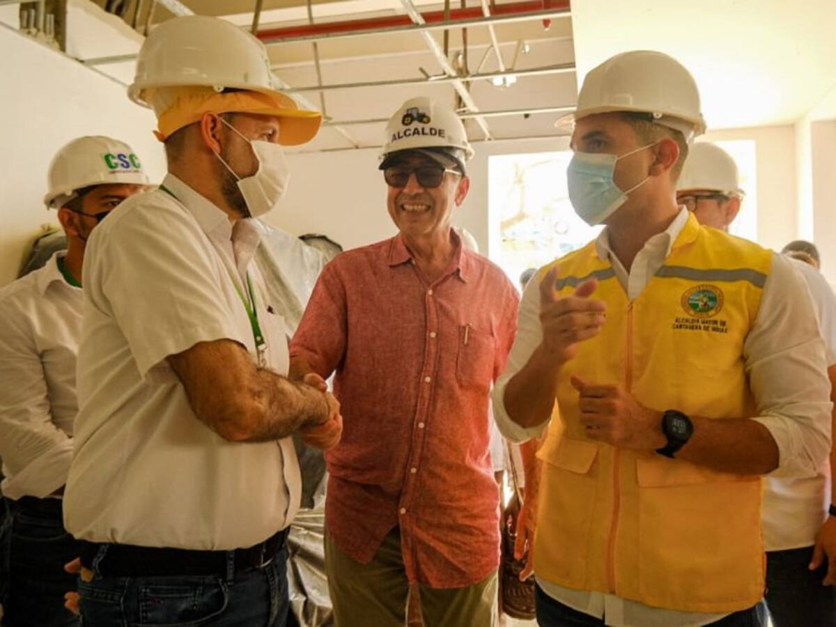 Distrito de Cartagena inspeccionó obras en centro de salud