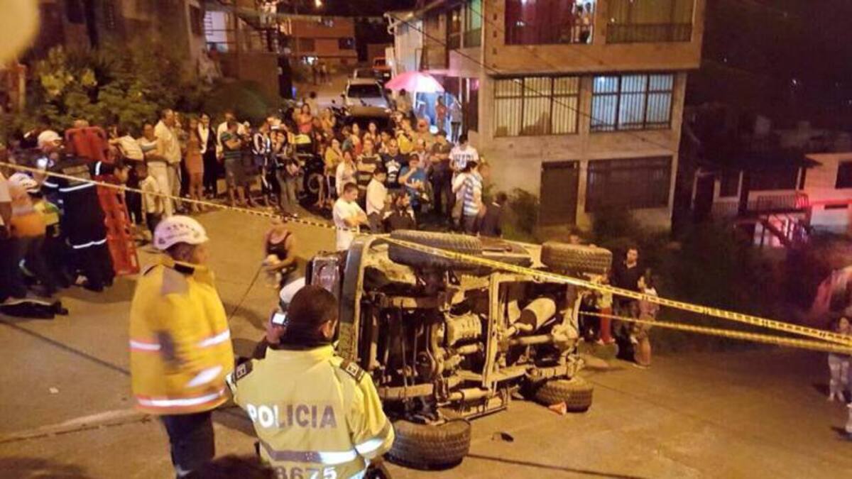 Domingo accidentado en Manizales