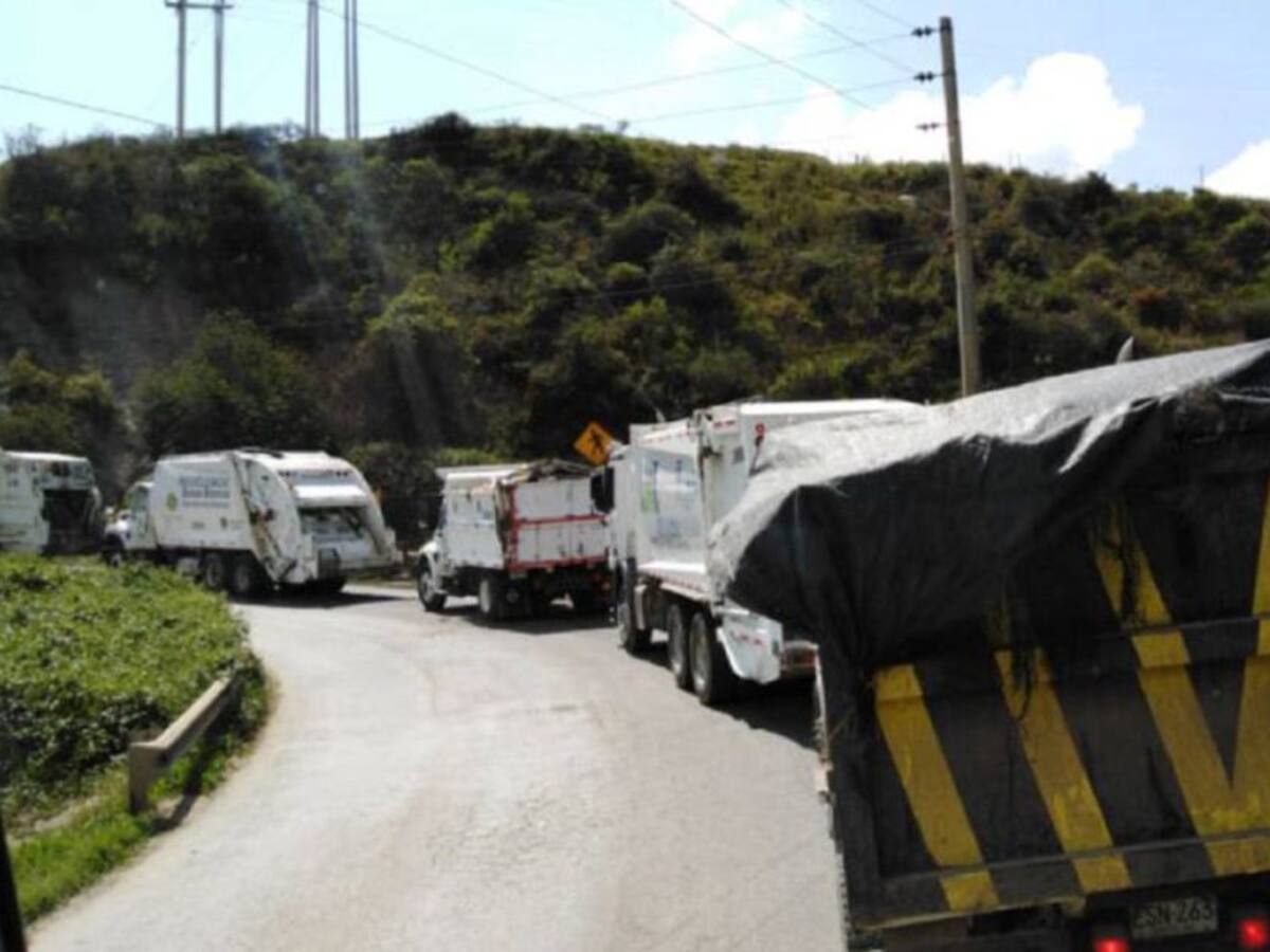 Relleno sanitario opera con normalidad tras protesta en Doña Juana