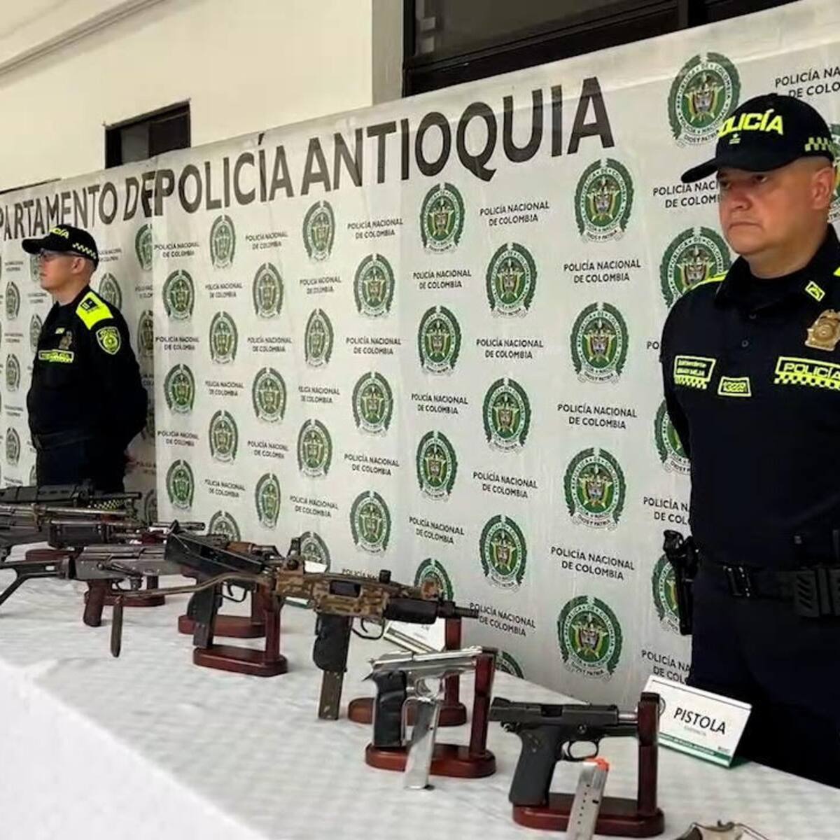 Capturan a siete integrantes del Clan del Golfo en varios municipios de Antioquia