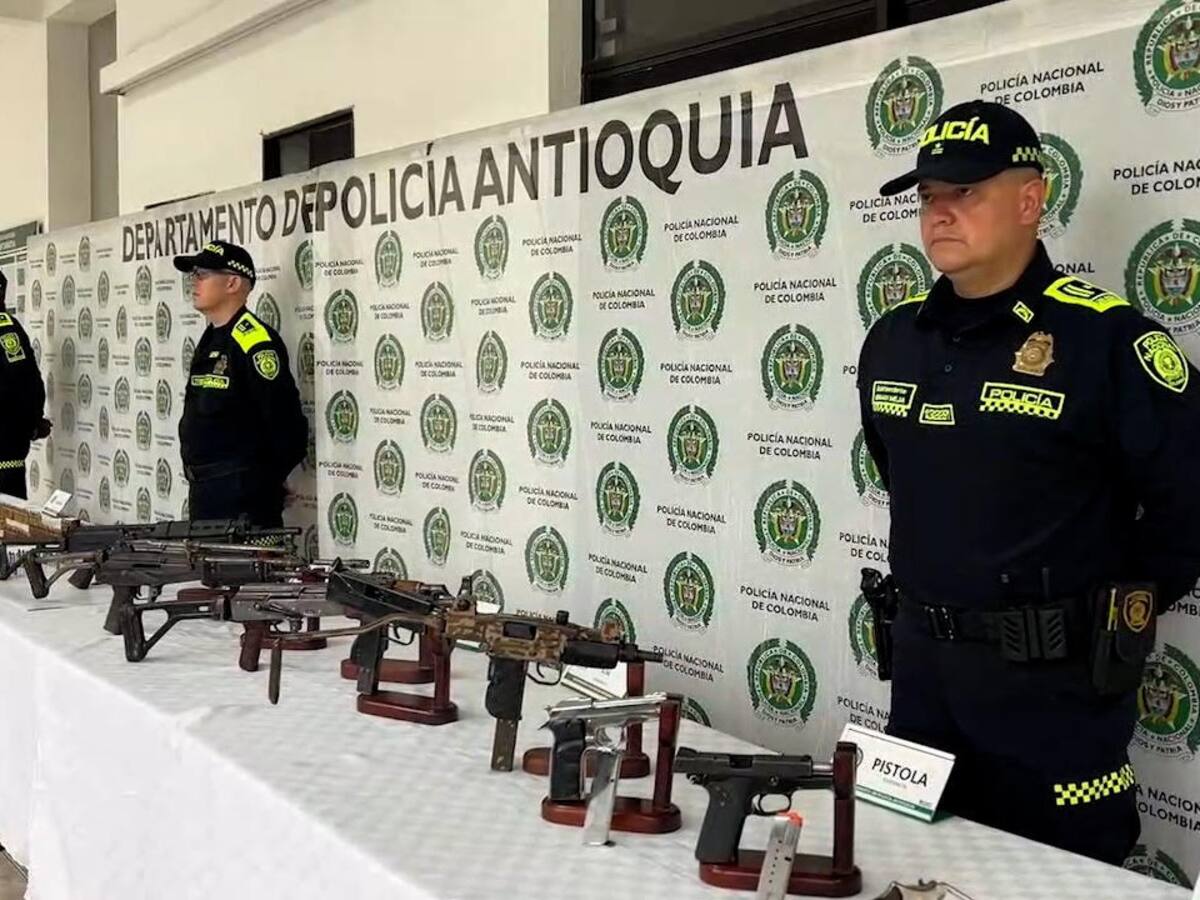 Capturan a siete integrantes del Clan del Golfo en varios municipios de Antioquia