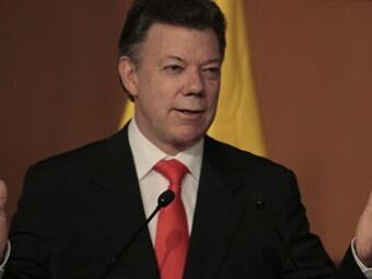 Presidente Juan Manuel Santos Calderón. Foto: EFE