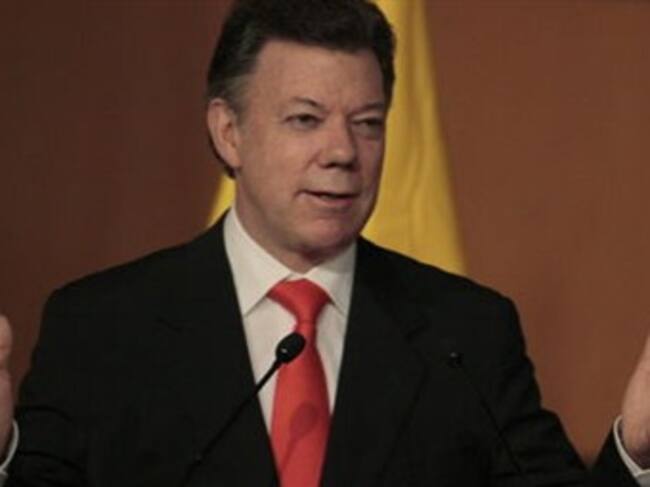 Presidente Juan Manuel Santos Calderón. Foto: EFE