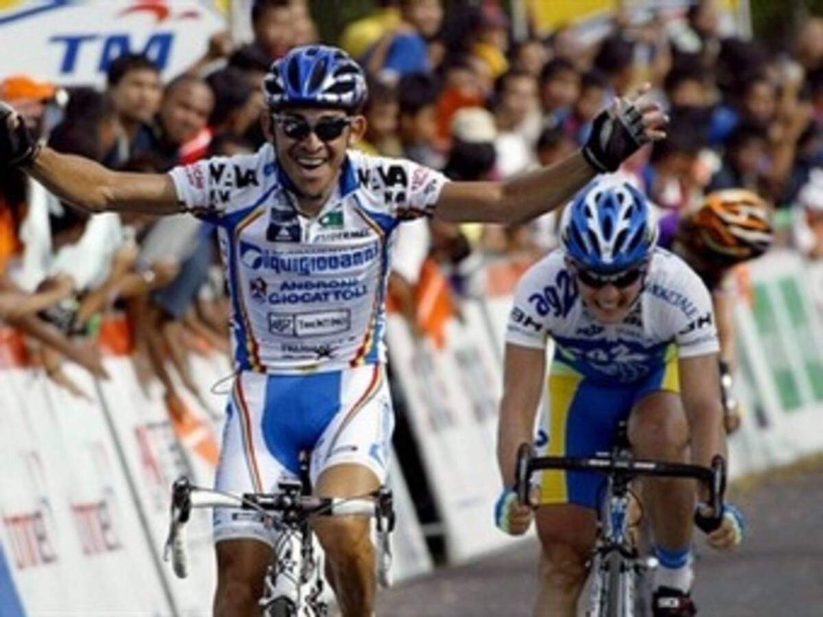 José Serpa se impuso en la segunda etapa de la Coppi Bartali en Italia