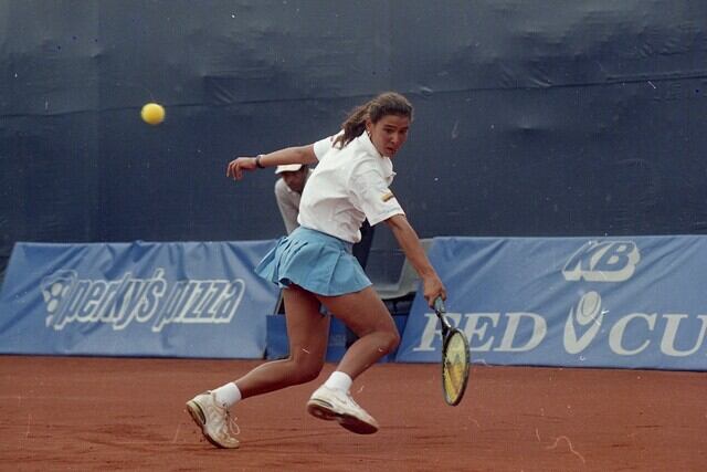 Fabiola Zuluaga en la FED CUP/ Colprensa