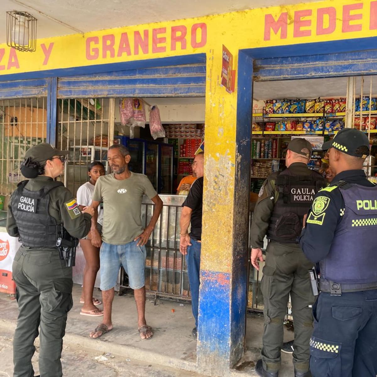 Actividades contra extorsión llegaron a corregimientos de Cartagena con Gaula de la Policía