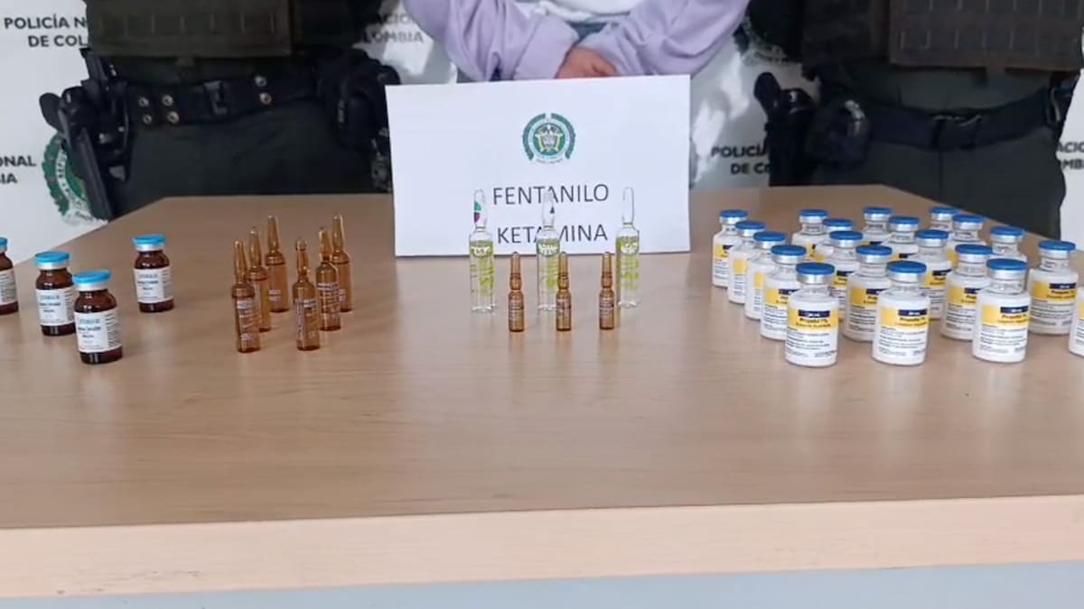 Incautan fentanilo, ketamina y morfina en bus de pasajeros que cruzaba Santander