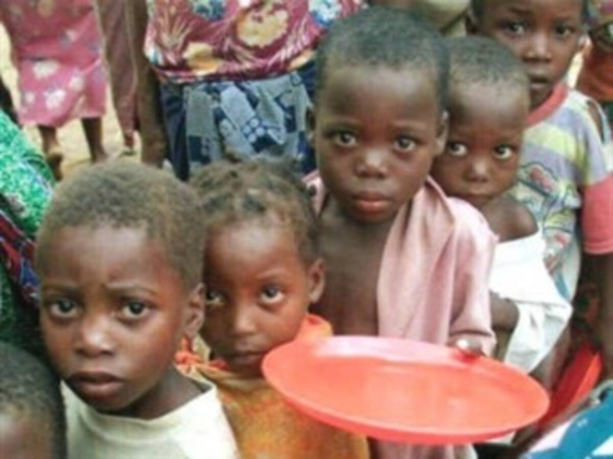 Mil millones de personas van con hambre cada día a la cama