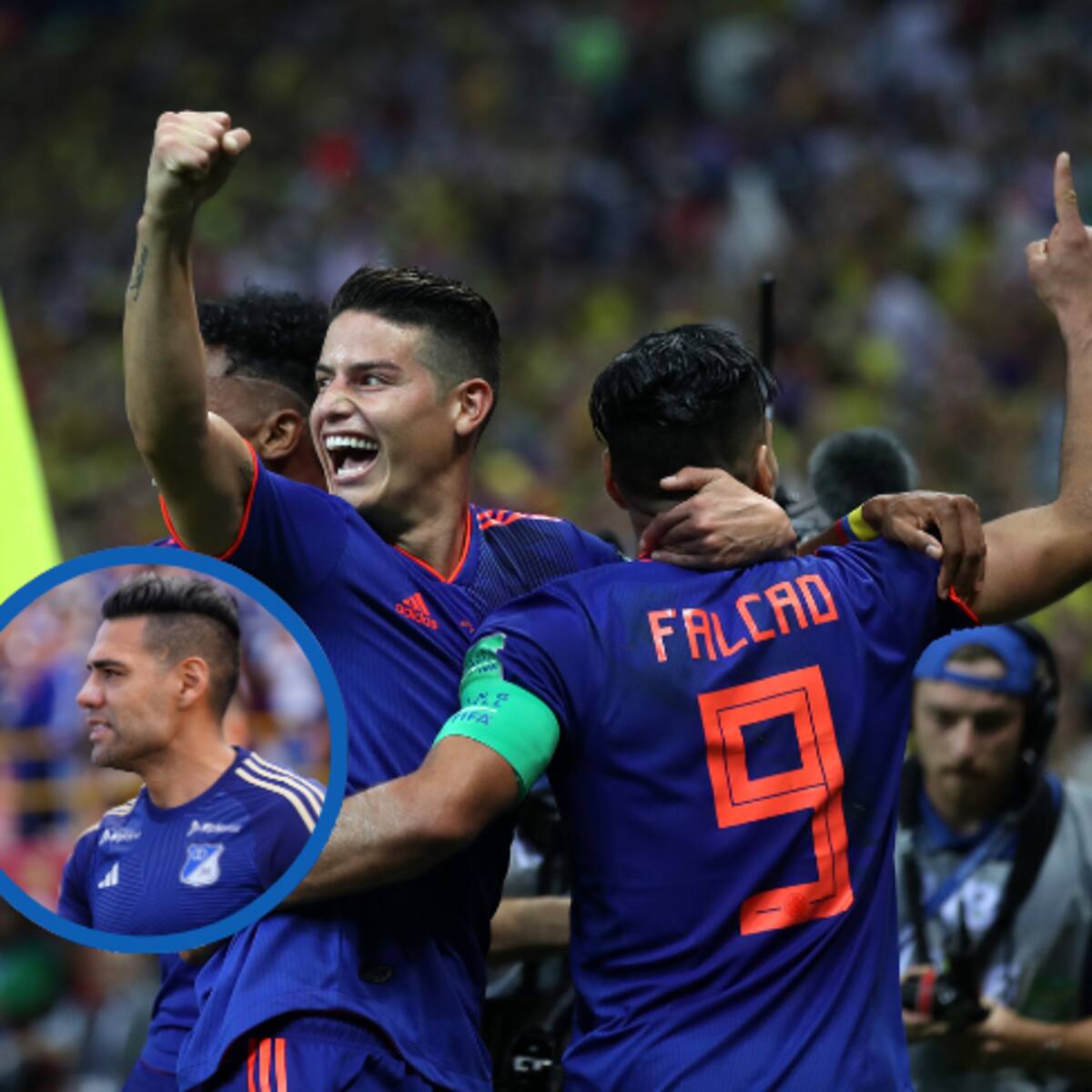James y la llegada de Falcao a Millonarios: Es un ídolo, en cada estadio deben respetarlo