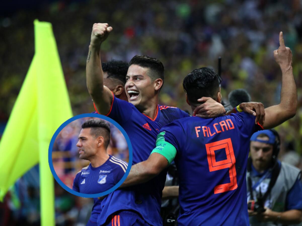 James y la llegada de Falcao a Millonarios: Es un ídolo, en cada estadio deben respetarlo