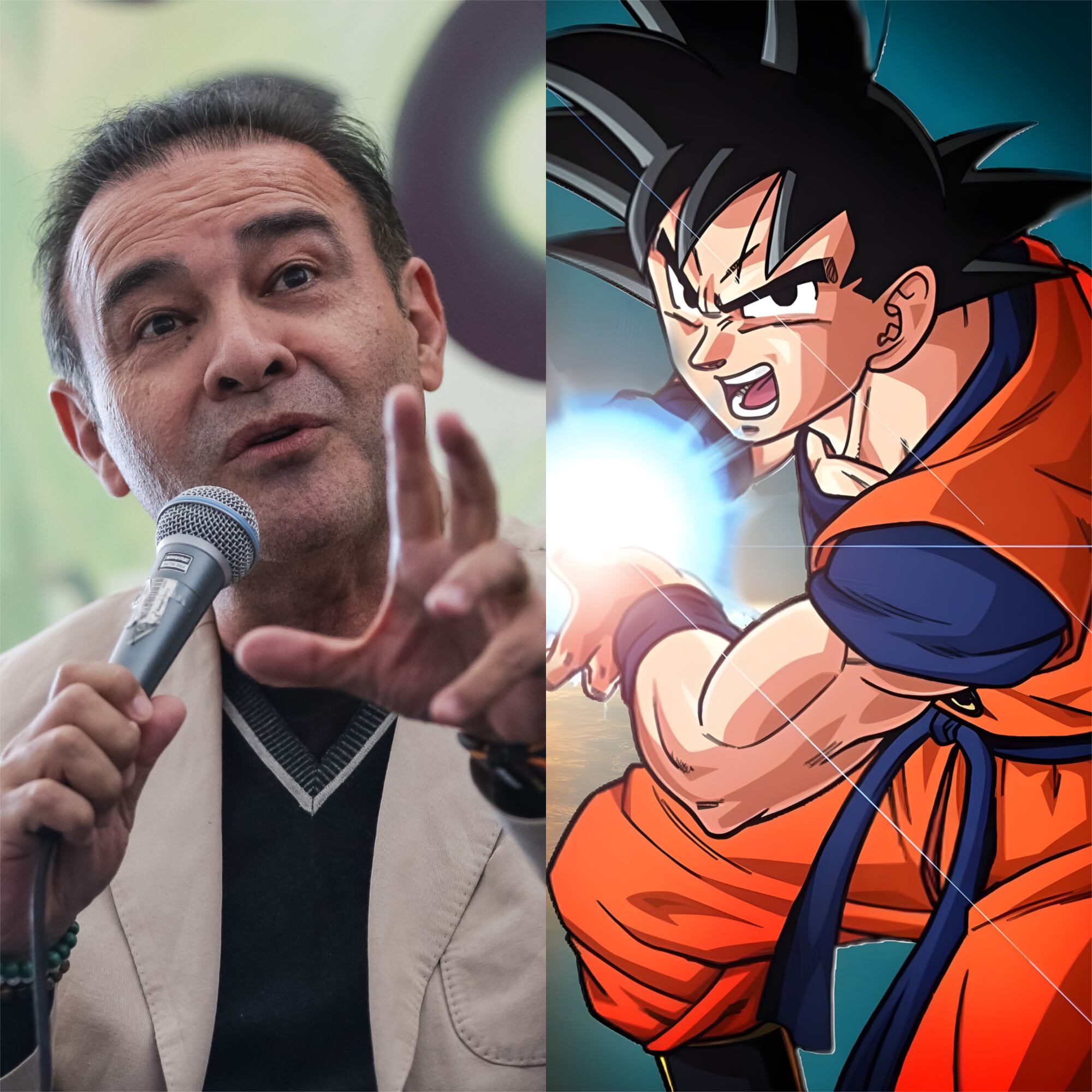 Mario Castañeda, actor de doblaje mexicano que da vida a Gokú en Dragon Ball Z / Colprensa