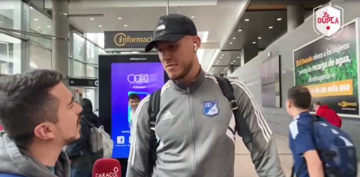 Juan Pablo Vargas, defensa de Millonaraios / Caracol Radio.