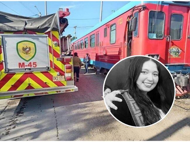 Por salvar a su perro, hija de una diputada murió atropellada por el Tren de la Sabana