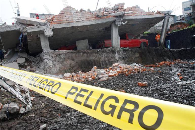 Terremoto en Ecuador.